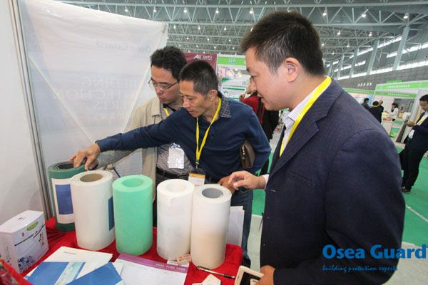 欧西建科参加2015中国(安徽)国际屋面与建筑防水技术展览会